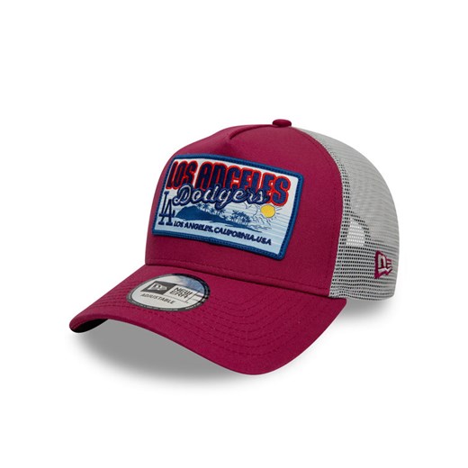 New Era Czapka z daszkiem La Dodgers Mlb Patch 9Forty 60595249 Czerwony ze sklepu MODIVO w kategorii Czapki z daszkiem męskie - zdjęcie 182742860
