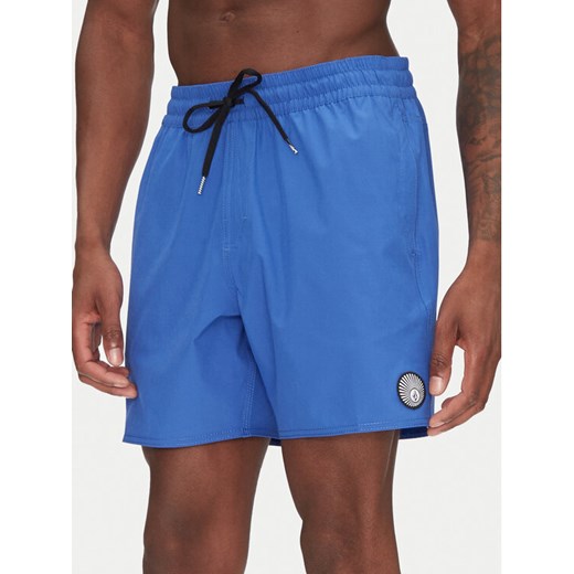 Volcom Szorty kąpielowe Lido A2512503 Niebieski Regular Fit ze sklepu MODIVO w kategorii Kąpielówki - zdjęcie 182742890