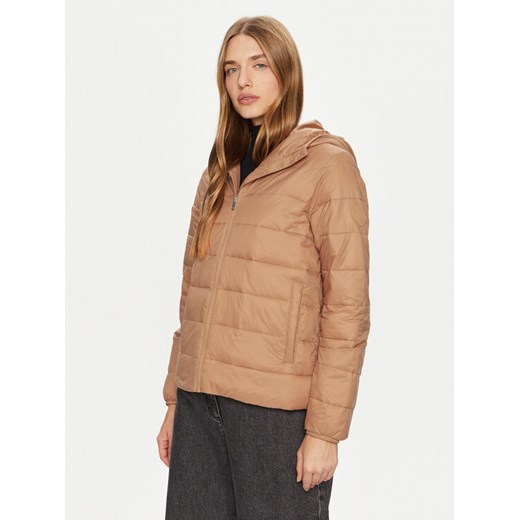 Roxy Kurtka zimowa Wind Bliss ERJJK03618 Beżowy Relaxed Fit ze sklepu MODIVO w kategorii Kurtki damskie - zdjęcie 182742932