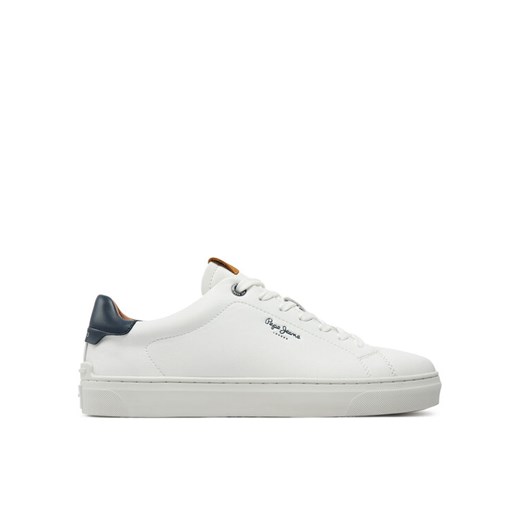 Pepe Jeans Sneakersy Camden Club M PMS00020 Biały ze sklepu MODIVO w kategorii Buty sportowe męskie - zdjęcie 182742962