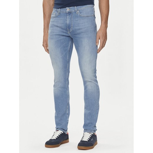 Mustang Jeansy Frisco 1015116 Niebieski Skinny Fit ze sklepu MODIVO w kategorii Jeansy męskie - zdjęcie 182742980