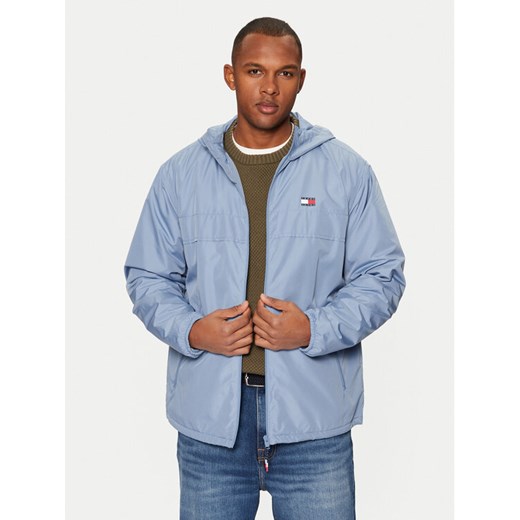 Tommy Jeans Wiatrówka Chicago DM0DM21130 Niebieski Regular Fit ze sklepu MODIVO w kategorii Kurtki męskie - zdjęcie 182742990