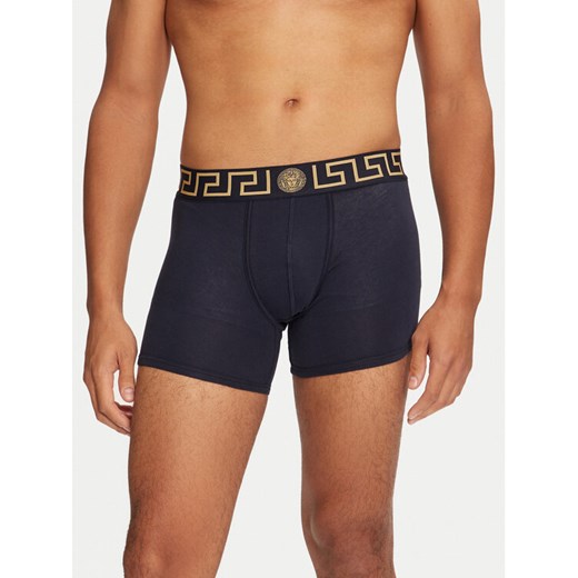 Versace Bokserki AU10028 1A10011 Granatowy ze sklepu MODIVO w kategorii Majtki męskie - zdjęcie 182743013