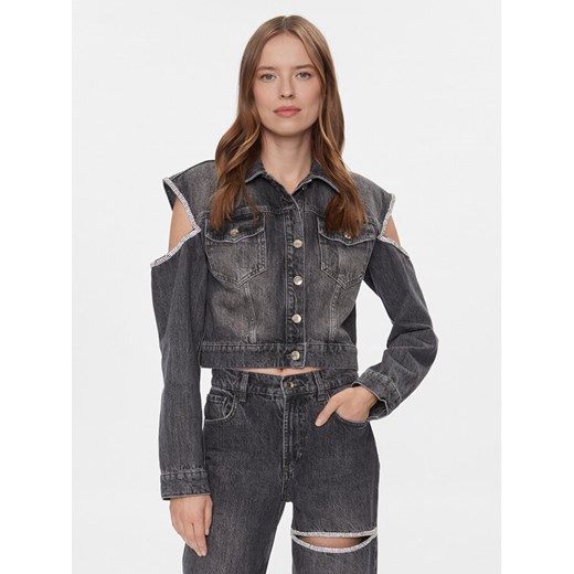 Liu Jo Kurtka jeansowa UA4117 D4891 Szary Regular Fit ze sklepu MODIVO w kategorii Kurtki damskie - zdjęcie 182743050