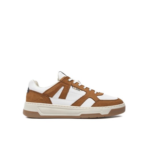 Boss Sneakersy Baltimore Tenn Nupf 50517302 Brązowy ze sklepu MODIVO w kategorii Buty sportowe męskie - zdjęcie 182743074