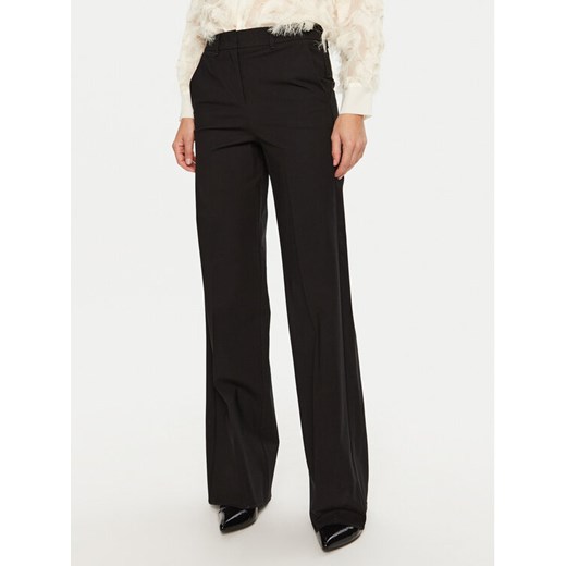 Marella Spodnie materiałowe Galoppo 2423136162 Czarny Wide Leg ze sklepu MODIVO w kategorii Spodnie damskie - zdjęcie 182743142