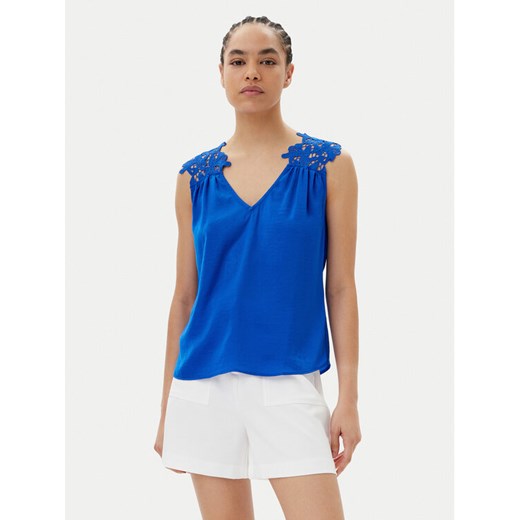 Morgan Top 251-OJOIE Niebieski Regular Fit ze sklepu MODIVO w kategorii Bluzki damskie - zdjęcie 182743171