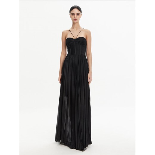 PINKO Sukienka wieczorowa 104994 A2DM Czarny Regular Fit ze sklepu MODIVO w kategorii Sukienki - zdjęcie 182743251