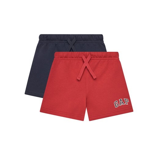 Gap Komplet 2 par szortów sportowych 723598 Granatowy Regular Fit ze sklepu MODIVO w kategorii Spodenki chłopięce - zdjęcie 182743281