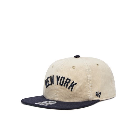 47 Brand Czapka z daszkiem MLB New York Yankees Fieldstone ’47 CAPTAIN RL B-FLDST17HTP Biały ze sklepu MODIVO w kategorii Czapki z daszkiem męskie - zdjęcie 182743322