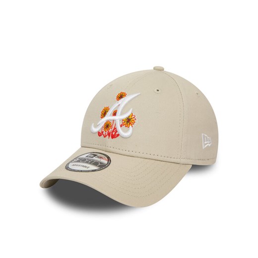 New Era Czapka z daszkiem Flower Icon 940 Braves 60435112 Beżowy ze sklepu MODIVO w kategorii Czapki z daszkiem męskie - zdjęcie 182743362