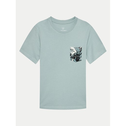 Jack&Jones Junior T-Shirt Joraruba 12257614 Zielony Standard Fit ze sklepu MODIVO w kategorii T-shirty chłopięce - zdjęcie 182743493