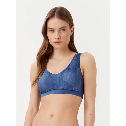 Chantelle Biustonosz top Soft Stretch C11D10 Niebieski ze sklepu MODIVO w kategorii Biustonosze - zdjęcie 182743512