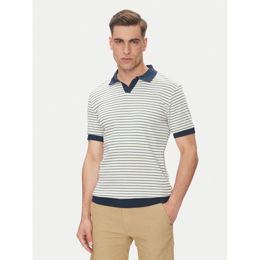 INDICODE Polo Toxi 41-130 Beżowy Regular Fit ze sklepu MODIVO w kategorii T-shirty męskie - zdjęcie 182743574