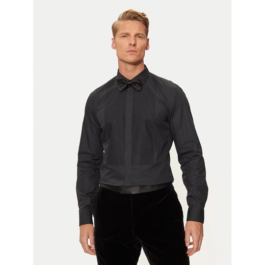 Boss Koszula H-Hank Party 50527671 Czarny Slim Fit ze sklepu MODIVO w kategorii Koszule męskie - zdjęcie 182743634