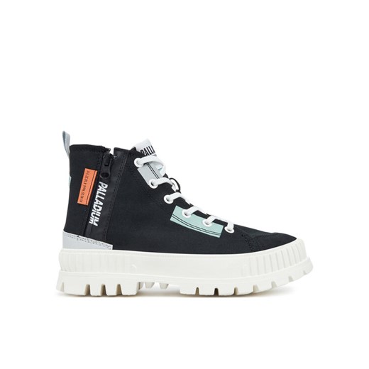 Palladium Sneakersy Pallashock Backzip 2 94469-008-M Czarny ze sklepu MODIVO w kategorii Buty sportowe damskie - zdjęcie 182743764
