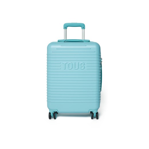 TOUS Walizka kabinowa Maleta Tous Travel 2002129238 Turkusowy ze sklepu MODIVO w kategorii Walizki - zdjęcie 182743801
