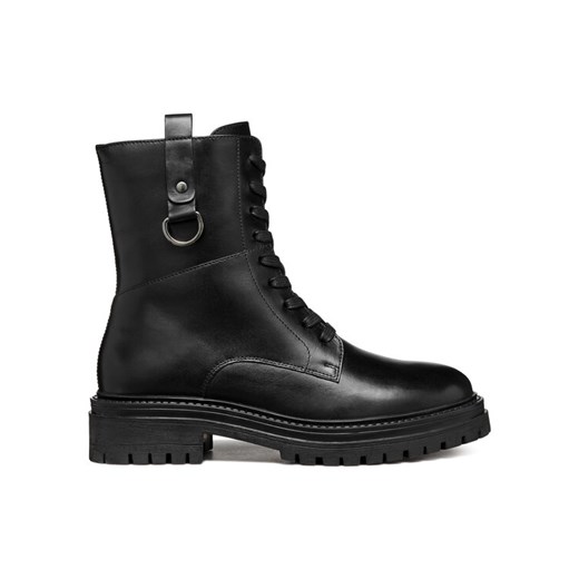 Geox Botki D Iridea D46HRB 00043 C9999 Czarny ze sklepu MODIVO w kategorii Botki - zdjęcie 182743930