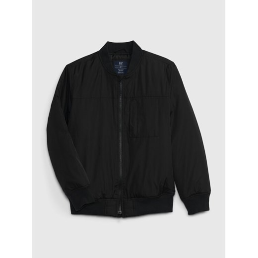Gap Kurtka bomber 780232-00 Czarny Regular Fit ze sklepu MODIVO w kategorii Kurtki chłopięce - zdjęcie 182744102