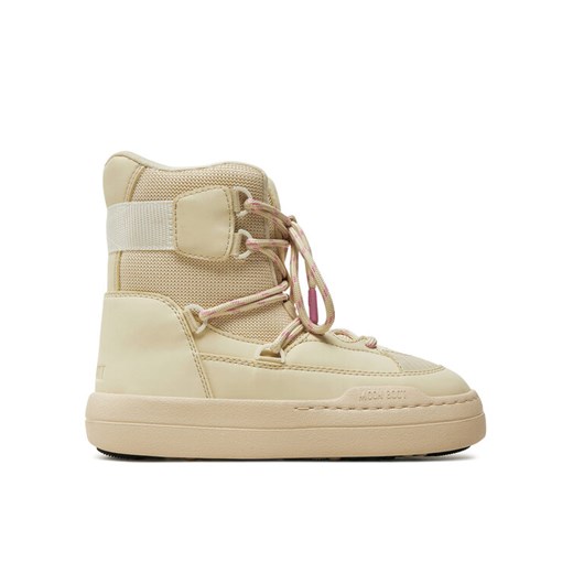 Moon Boot Śniegowce Park Sneaker Boot 80D2470060 Beżowy ze sklepu MODIVO w kategorii Śniegowce damskie - zdjęcie 182744123