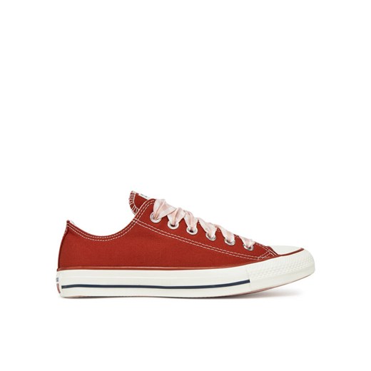 Converse Trampki Chuck Taylor All Star Gingham A13662C Czerwony ze sklepu MODIVO w kategorii Trampki damskie - zdjęcie 182744144