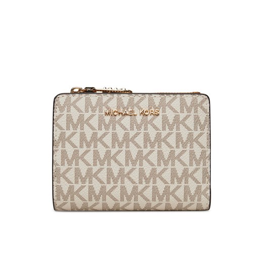 MICHAEL Michael Kors Mały Portfel Damski 32S5G8ED7V Écru ze sklepu MODIVO w kategorii Portfele damskie - zdjęcie 182744222