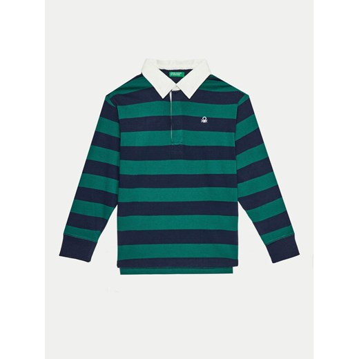 United Colors Of Benetton Polo 3TBXC301M Kolorowy Regular Fit ze sklepu MODIVO w kategorii T-shirty chłopięce - zdjęcie 182744271