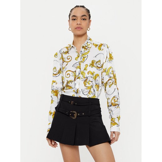 Versace Jeans Couture Koszula 78HAL222 Biały Relaxed Fit ze sklepu MODIVO w kategorii Koszule damskie - zdjęcie 182744280