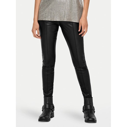 ONLY Legginsy Marlo 15324971 Czarny Skinny Fit ze sklepu MODIVO w kategorii Spodnie damskie - zdjęcie 182744282