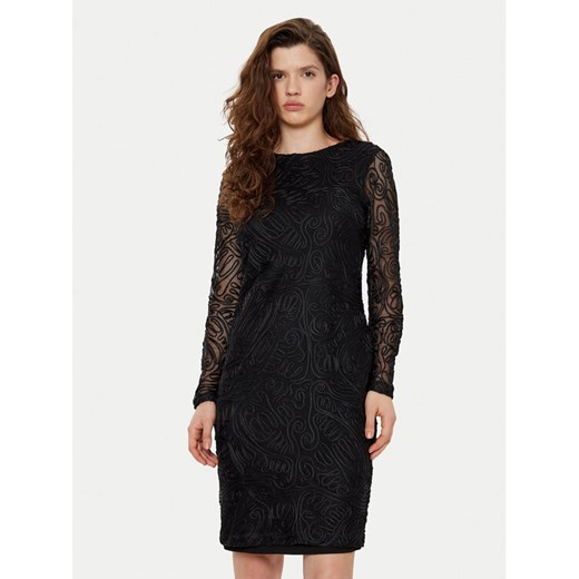 Tatuum Sukienka koktajlowa Noemi T2424.196B Czarny Slim Fit ze sklepu MODIVO w kategorii Sukienki - zdjęcie 182744363
