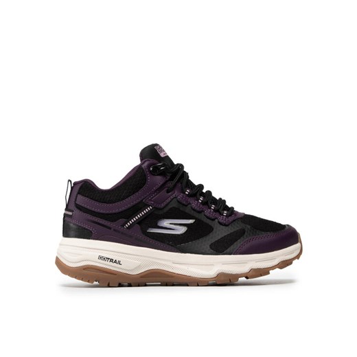 Skechers Sneakersy Highly Elevated 128206/BKPR Czarny ze sklepu MODIVO w kategorii Buty trekkingowe damskie - zdjęcie 182744373
