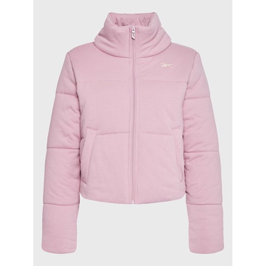 Reebok Kurtka zimowa Studio HK4745 Fioletowy Regular Fit ze sklepu MODIVO w kategorii Kurtki damskie - zdjęcie 182744392