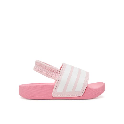 adidas Sandały adilette Estrap JR5326 Różowy ze sklepu MODIVO w kategorii Sandały dziecięce - zdjęcie 182744400
