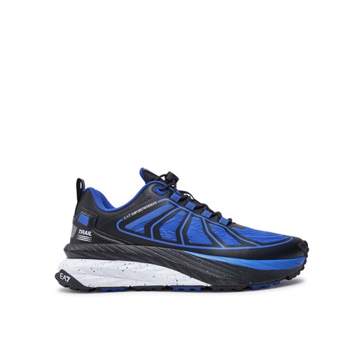 EA7 Emporio Armani Sneakersy X8X193 XK408 U250 Granatowy ze sklepu MODIVO w kategorii Buty sportowe męskie - zdjęcie 182744423