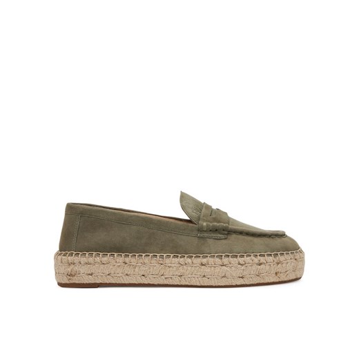 LAUREN RALPH LAUREN Espadryle Luize 802953958008 Khaki ze sklepu MODIVO w kategorii Espadryle damskie - zdjęcie 182744424