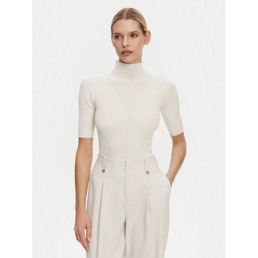 Kontatto Sweter 3M0530C Écru Regular Fit ze sklepu MODIVO w kategorii Swetry damskie - zdjęcie 182744484