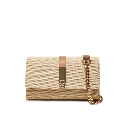 Tommy Hilfiger Torebka Th Heritage Mini Crossver Canvas AW0AW17621 Beżowy Tommy Hilfiger 00 MODIVO