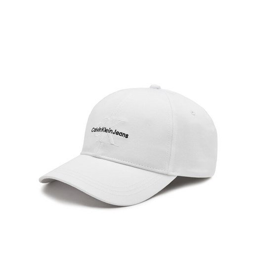 Calvin Klein Czapka z daszkiem Monologo Embro K50K512180 Biały ze sklepu MODIVO w kategorii Czapki z daszkiem męskie - zdjęcie 182744584