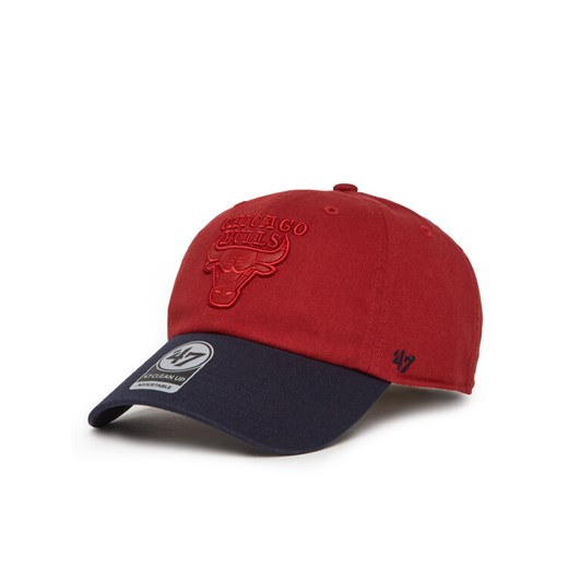 47 Brand Czapka z daszkiem NBA Chicago Bulls '47 x Tommy Hilfiger Courtside '47 Clean Up THCCU173GWL Czerwony ze sklepu MODIVO w kategorii Czapki z daszkiem męskie - zdjęcie 182744644