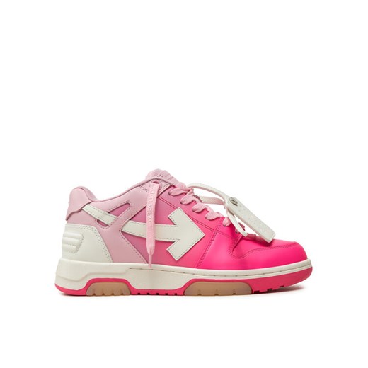 Off-White Sneakersy OWIA259S23LEA0023230 Różowy ze sklepu MODIVO w kategorii Buty sportowe damskie - zdjęcie 182744663