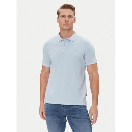 JOOP! Jeans Polo 15 JJJ-02Ambrosian 30045619 Błękitny Modern Fit ze sklepu MODIVO w kategorii T-shirty męskie - zdjęcie 182744694