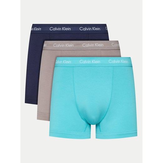 Calvin Klein Underwear Komplet 3 par bokserek 0000U2662G Kolorowy ze sklepu MODIVO w kategorii Majtki męskie - zdjęcie 182744751