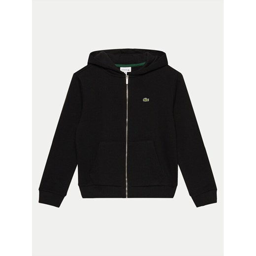 Lacoste Bluza SJ9723 Czarny Regular Fit ze sklepu MODIVO w kategorii Bluzy chłopięce - zdjęcie 182744753