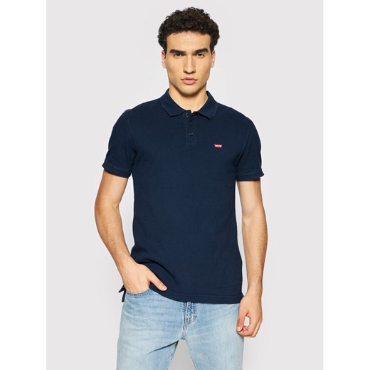Levi's® Polo Standard Housemarked 35883-0005 Granatowy Regular Fit ze sklepu MODIVO w kategorii T-shirty męskie - zdjęcie 182744761