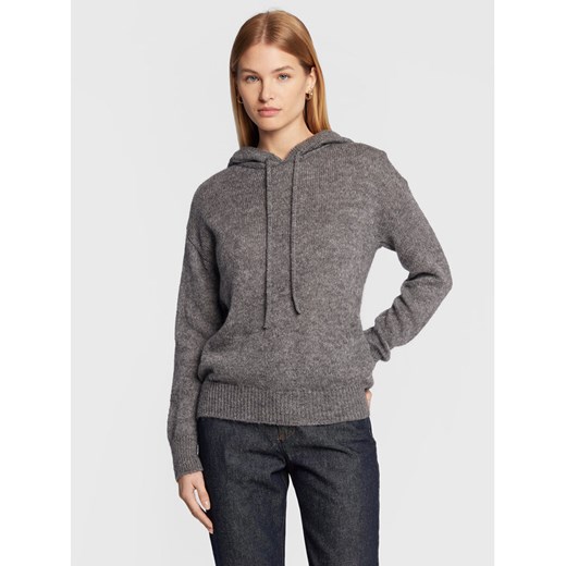 Sisley Sweter 1242M200O Szary Regular Fit ze sklepu MODIVO w kategorii Swetry damskie - zdjęcie 182744771