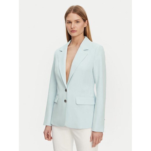 Guess Marynarka W5GN59 WH9Y2 Niebieski Regular Fit ze sklepu MODIVO w kategorii Marynarki damskie - zdjęcie 182744772