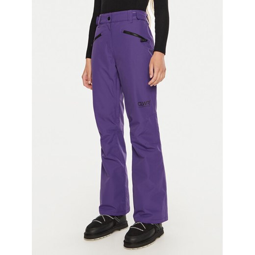Colourwear Spodnie narciarskie Cork Pant 7010322 Fioletowy Regular Fit ze sklepu MODIVO w kategorii Spodnie damskie - zdjęcie 182744821