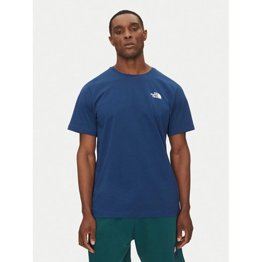 The North Face T-Shirt Redbox NF0A87NP Niebieski Regular Fit ze sklepu MODIVO w kategorii T-shirty męskie - zdjęcie 182744830