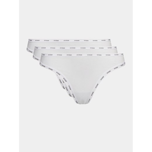 Guess Komplet 3 par fig brazylijskich Basic O4GG14 K6YW1 Biały ze sklepu MODIVO w kategorii Majtki damskie - zdjęcie 182744854