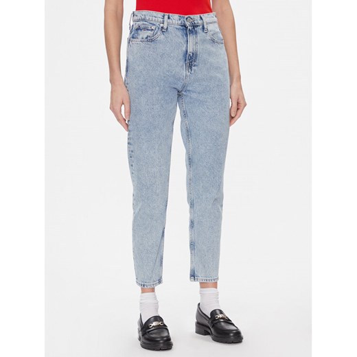 Tommy Jeans Jeansy Izzie Hgh Sl Ank Cg4114 DW0DW17453 Niebieski Slim Fit ze sklepu MODIVO w kategorii Jeansy damskie - zdjęcie 182744881